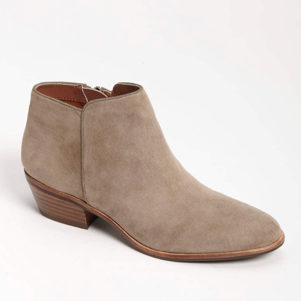 Sam Edelman Petty Chelsea Boot in Putty Suede